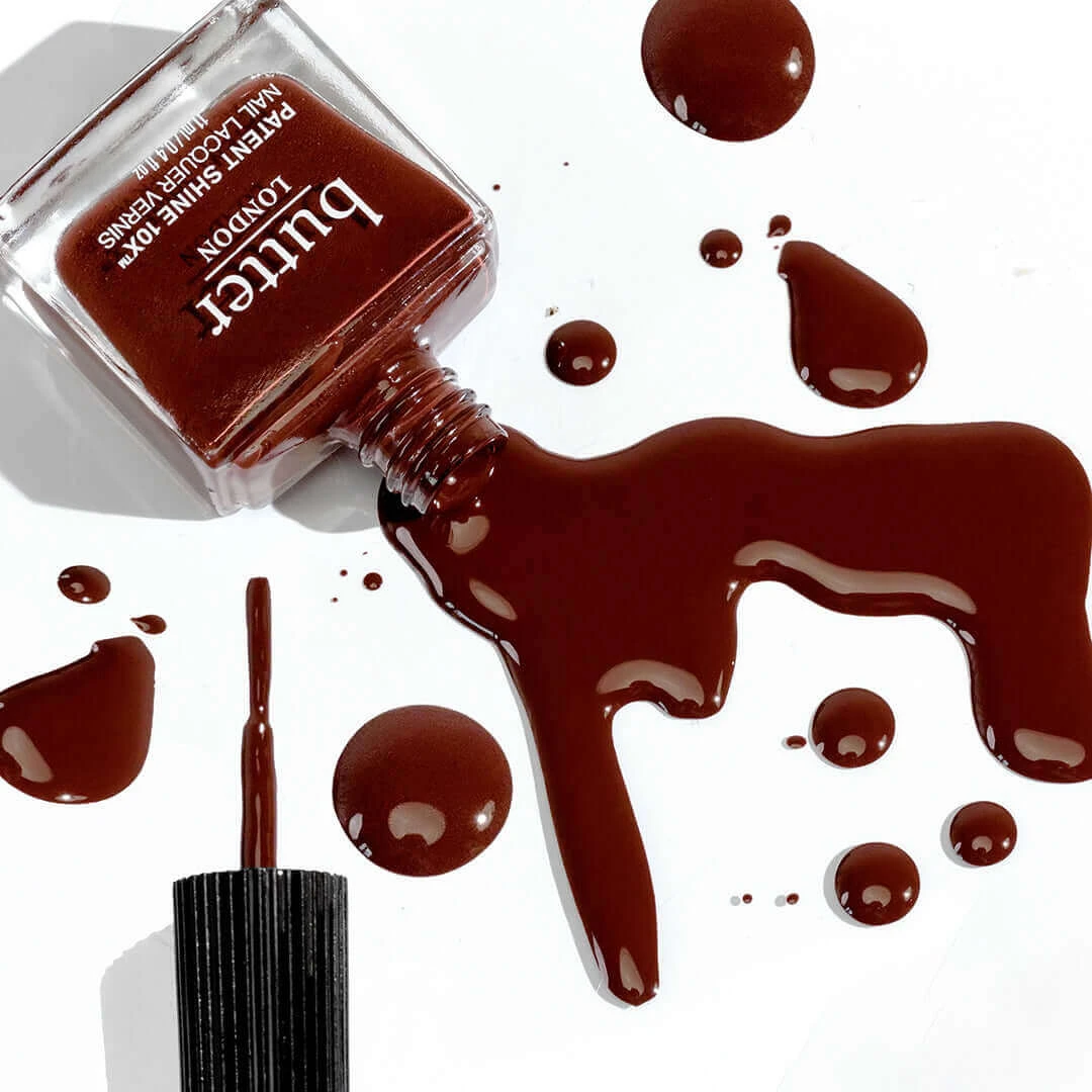 Boozy Chocolate Patent Shine 10X Nail Lacquer 8 Boozy Chocolate Patent Shine 10X Nail Lacquer - Image 6