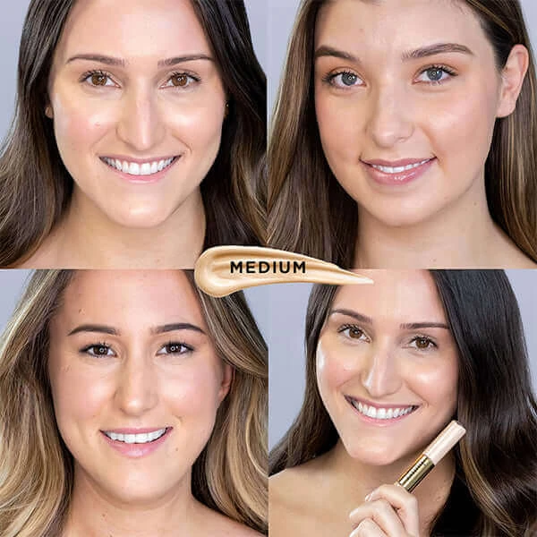 LumiMatte 2-in-1 Concealer & Brightening Duo In Medium 6 LumiMatte 2-in-1 Concealer & Brightening Duo In Medium - Image 4