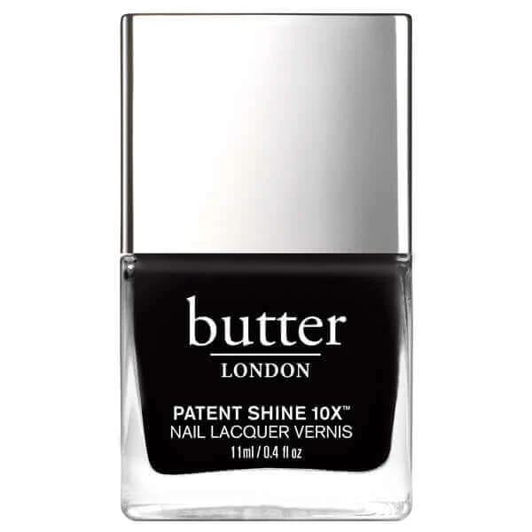 Union Jack Black Patent Shine 10X Nail Lacquer 3 Union Jack Black Patent Shine 10X Nail Lacquer