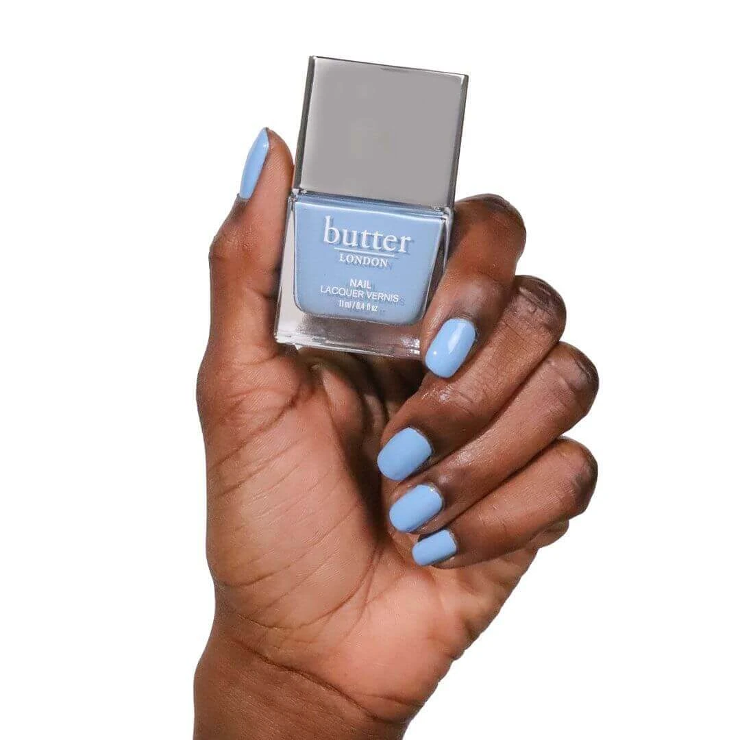Waterloo Blue Patent Shine 10X Nail Lacquer 7 Waterloo Blue Patent Shine 10X Nail Lacquer - Image 5